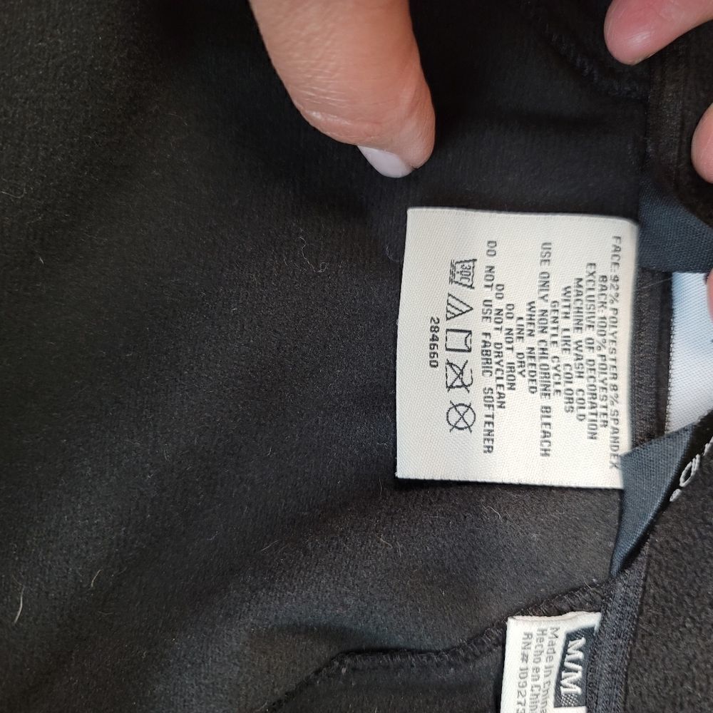 Black diamond black fleece lined winter jacket - Picture 9 of 10